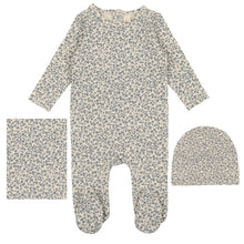 Load image into Gallery viewer, Lilette French Blue Floral Printed Layette Set
