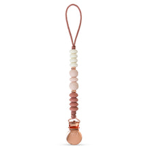 Load image into Gallery viewer, Adora Baby Silicone Paci Clips- Rosewood Trio
