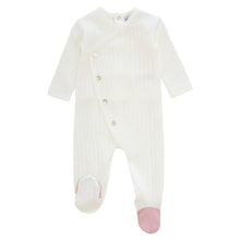 Load image into Gallery viewer, Kipp Baby Pink Quilted Stretchie
