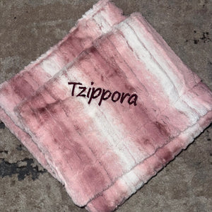 Zandino Rowan Mauve Minky Blanket
