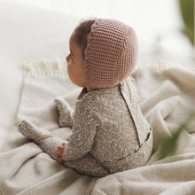 Load image into Gallery viewer, Lilette Blue Sweet Liberty Stretchie and Bonnet
