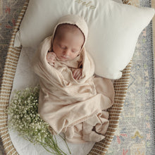 Load image into Gallery viewer, Lilette Petal Fine Pointelle Stretchie with Bonnet
