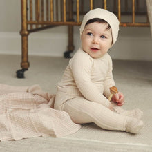 Load image into Gallery viewer, Lilette Blush Check Printed Layette Set
