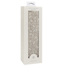 Load image into Gallery viewer, Ely&#39;s and Co Sage Vine Collection Muslin Swaddle
