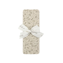 Load image into Gallery viewer, Ely&#39;s and Co Ivory/Sage Vine Collection Muslin Swaddle
