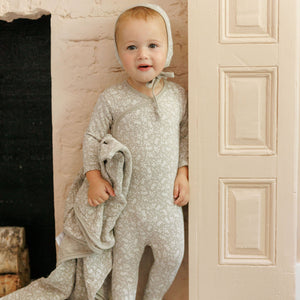 Ely's and Co Sage Vine Collection Layette Set