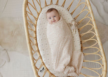 Load image into Gallery viewer, Ely&#39;s and Co Ivory/Pink Vine Collection Layette Set
