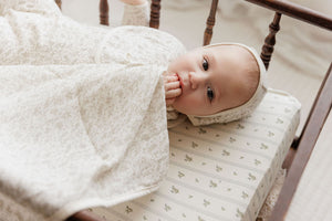 Ely's and Co Ivory/SageVine Collection Layette Set
