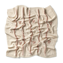 Load image into Gallery viewer, Domani Home Mini Bow Baby Blanket- Pink
