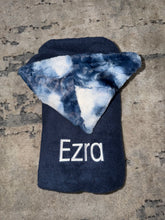 Load image into Gallery viewer, Winx + Blinx Sorbet Navy Oversized Hooded Towel
