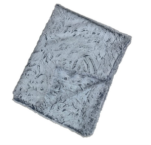 Zandino Evelyn Denim Minky Blanket