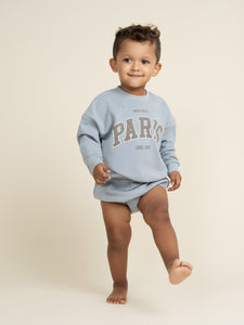 Urbani Light Blue Baby Paris Bloomer Set