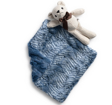 Load image into Gallery viewer, Zandino Charlotte Denim Security Blanket
