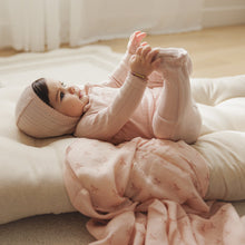 Load image into Gallery viewer, Lilette Soft Pink Bow Pointelle Graphic Layette Set
