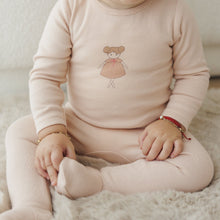 Load image into Gallery viewer, Lilette Dusty Pink Graphic Stretchie with Beanie
