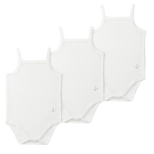 Load image into Gallery viewer, Lilette White Baby Boy/Girl Undershirts
