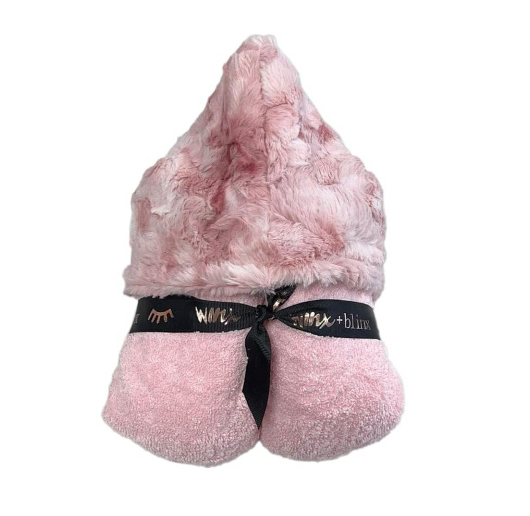 Winx + Blinx Smokey Rosewater Oversized Hooded Towel