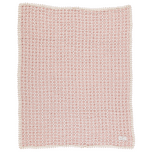 Load image into Gallery viewer, Bebe Organic Pink Retro Crochet Blanket
