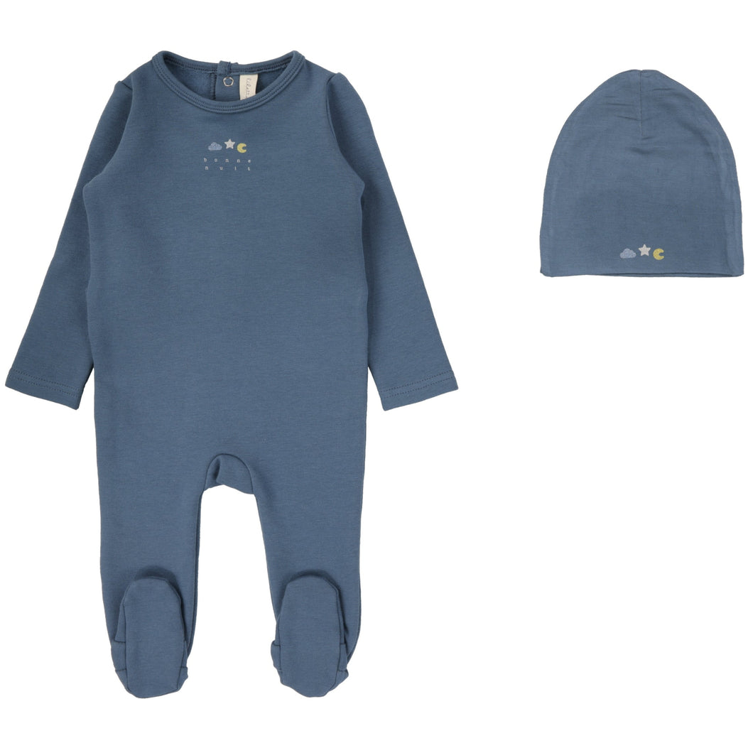 Lilette Slate Dreamy Graphics Stretchie with Beanie