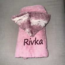 Load image into Gallery viewer, Winx + Blinx Celine Rose Oversized Hooded Towel
