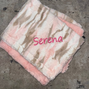 Winx + Blinx Himalayas Shell Minky Blanket