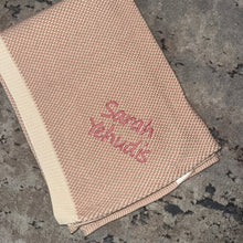 Load image into Gallery viewer, Domani Home Brunello Rose Baby Blanket
