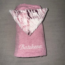 Load image into Gallery viewer, Winx + Blinx Ziggy Rose Oversized Hooded Towel
