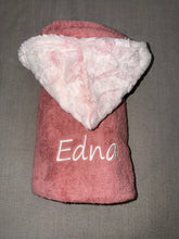 Load image into Gallery viewer, Winx + Blinx Doe Mauve Oversized Hooded Towel
