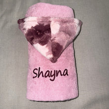 Load image into Gallery viewer, Winx + Blinx Smoothy Pink Oversized Hooded Towel
