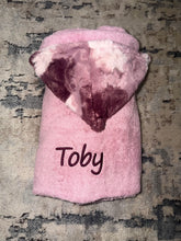 Load image into Gallery viewer, Winx + Blinx Smoothy Pink Oversized Hooded Towel
