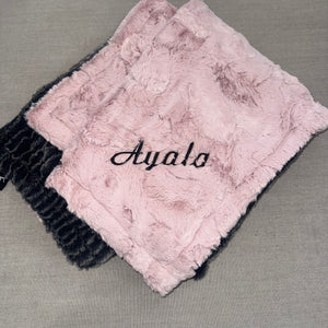 Winx + Blinx Dakota Night Rosewater Minky Blanket