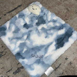 Confetti blue/white Security Blanket