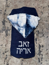 Load image into Gallery viewer, Winx + Blinx Sorbet Navy Oversized Hooded Towel
