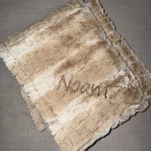 Load image into Gallery viewer, Winx + Blinx Celine Taupe Minky Blanket
