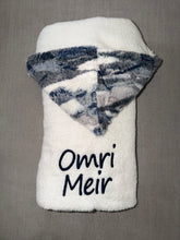 Load image into Gallery viewer, Winx + Blinx Himalayas Navy Oversized Hooded Towel
