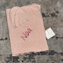 Load image into Gallery viewer, Lilette Pink Twig Swaddle Set
