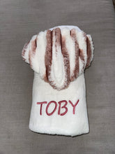 Load image into Gallery viewer, Confetti Mauve/Pink/White Oversized Hooded Towel
