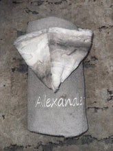 Load image into Gallery viewer, Winx + Blinx Ombre Grey Oversized Hooded Towel
