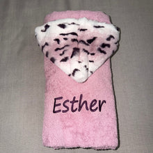 Load image into Gallery viewer, Winx + Blinx Falcon Rose Oversized Hooded Towel
