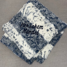 Load image into Gallery viewer, Zandino Theodore Denim Minky Blanket
