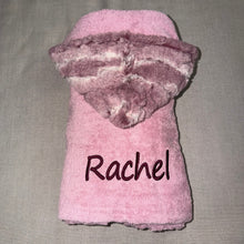 Load image into Gallery viewer, Winx + Blinx Celine Rose Oversized Hooded Towel
