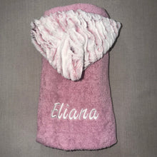 Load image into Gallery viewer, Winx + Blinx Ziggy Rose Oversized Hooded Towel
