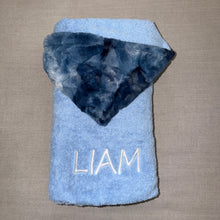 Load image into Gallery viewer, Winx + Blinx Galaxy Blue Oversized Hooded Towel
