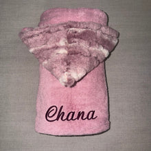 Load image into Gallery viewer, Winx + Blinx Celine Rose Oversized Hooded Towel
