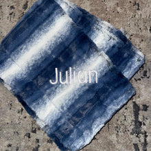 Load image into Gallery viewer, Zandino Rowan Jeans Minky Blanket
