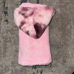 Winx + Blinx Fluffy Sorbet Merlot Oversized Hooded Towel