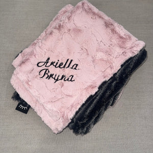 Winx + Blinx Dakota Night Rosewater Minky Blanket
