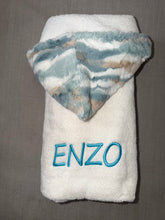 Load image into Gallery viewer, Winx + Blinx Himalayas Ocean Oversized Hooded Towel
