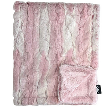Load image into Gallery viewer, Winx + Blinx Celine Mauve Minky Blanket
