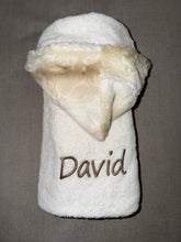 Load image into Gallery viewer, Winx + Blinx Ombre Taupe Oversized Hooded Towel
